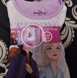 Frozen 2 kids pj set hoodie suit and shoes